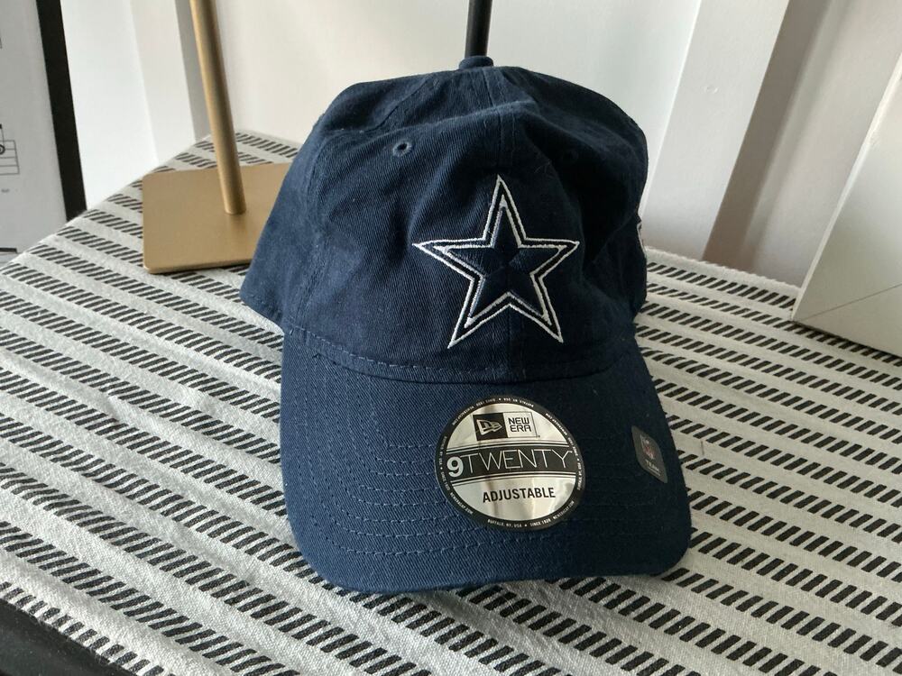 New Era 9TWENTY Dallas Cowboys Hat Core Classic 2.0 Navy Blue Adjustable Cap NWT